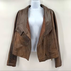Nordstrom BB Dakota by Steve Madden 100% leather jacket